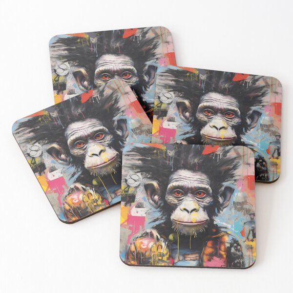 Item preview, Bold Monkey Art: Fierce Primate Jacket. designed and sold by GiveMeMood.