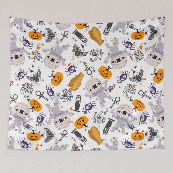 Item preview, HALLOWEEN CHEER EDITION Cute Mummy Collection designed and sold by Pixels2Patterns.