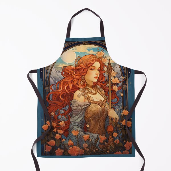 Item preview, The Celtic Priestess of the Moon designed and sold by ArtNouveauChic.