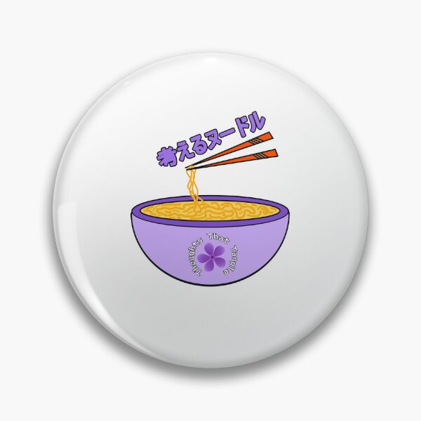 Item preview, thinknoodles japanese anime cute purple flower  designed and sold by DesignYourWaystore.