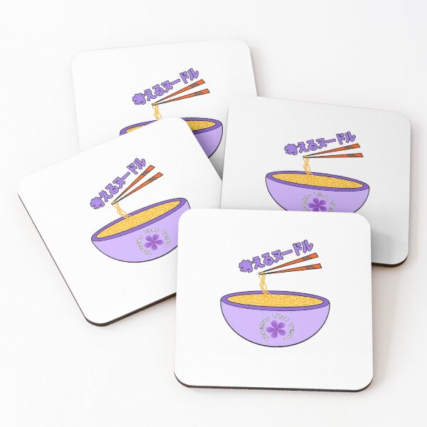 Item preview, thinknoodles japanese anime cute purple flower  designed and sold by DesignYourWaystore.