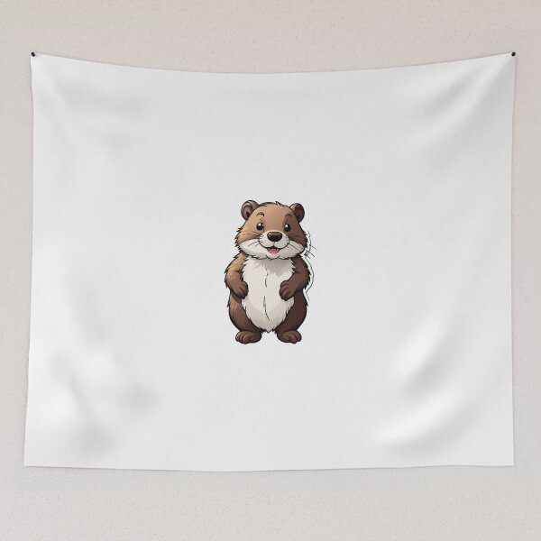Item preview, cute eager beaver designed and sold by Karaz's Animal Kingdom.