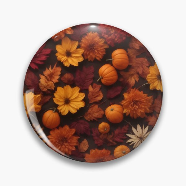 Item preview, Autumn Leaves Pumpkin Dahlia Gift designed and sold by Pineapple-Tree.