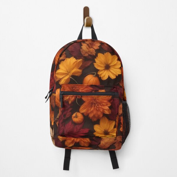 Item preview, Autumn Leaves Pumpkin Dahlia Gift designed and sold by Pineapple-Tree.