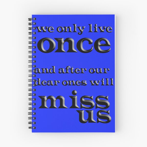 Item preview, we only live once designed and sold by Clothes and Stickers .