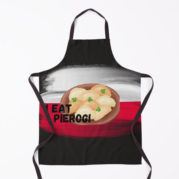 Item preview, I eat pierogi, meaning dumplings designed and sold by CatLoverZZZZ.