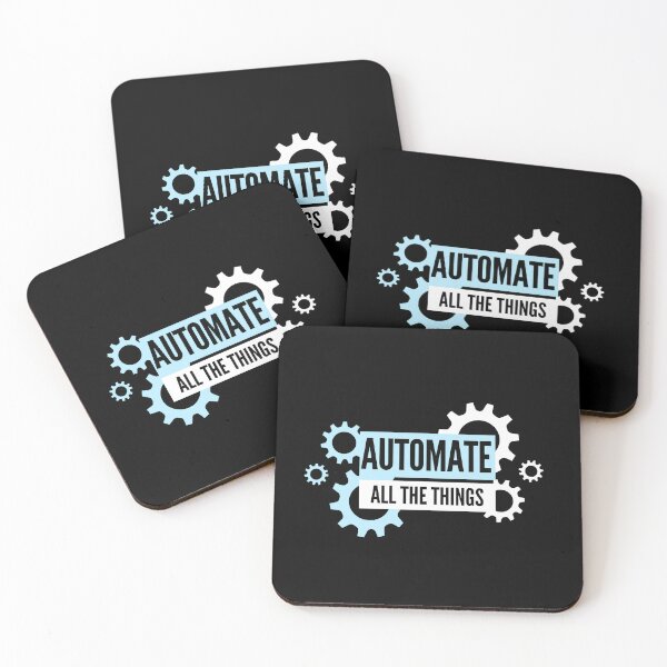 Item preview, Automate All The Things Geek Programmer Funny designed and sold by kenix73.