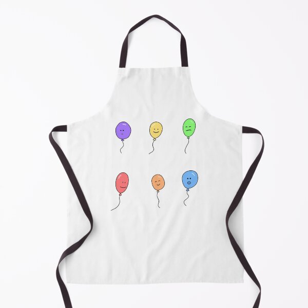 Item preview, Colorful balloons with cute faces! designed and sold by wonderxwander.