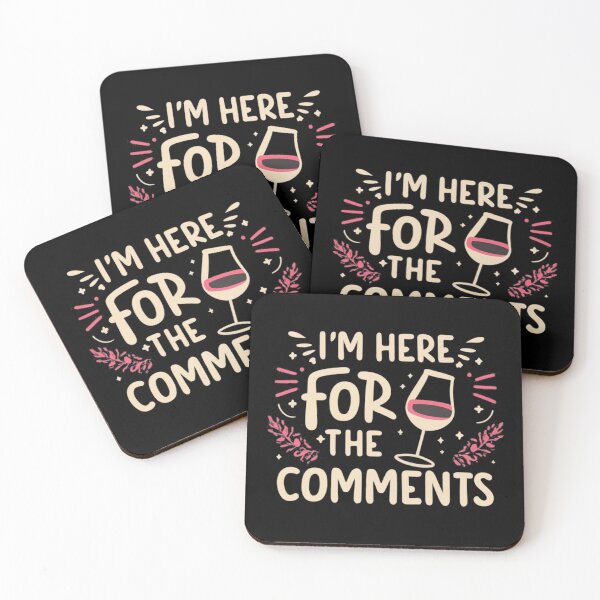 Item preview, I'm here for the comments designed and sold by TrendyPalette.