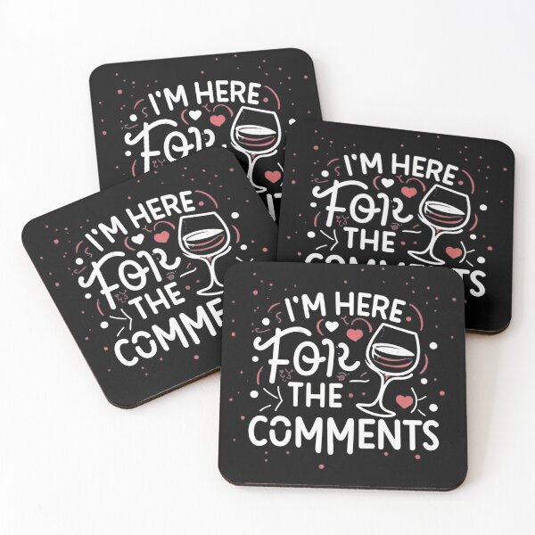 Item preview, I'm here for the comments designed and sold by TrendyPalette.