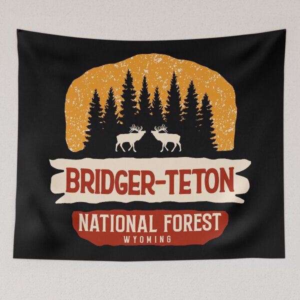 Item preview, Bridger Teton National Forest designed and sold by nature-space.