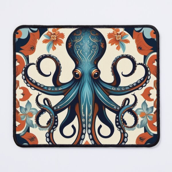 Item preview, Octopus flowers 1 dessin designed and sold by Wilfried van Dokkumburg.