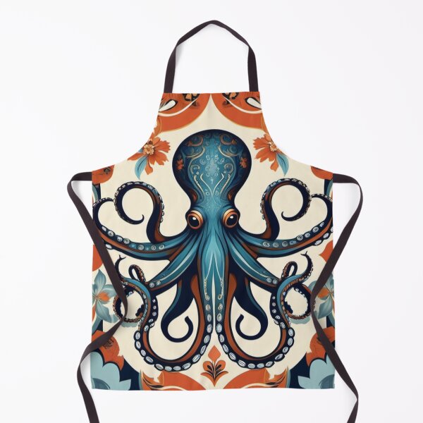 Item preview, Octopus flowers 1 dessin designed and sold by Wilfried van Dokkumburg.