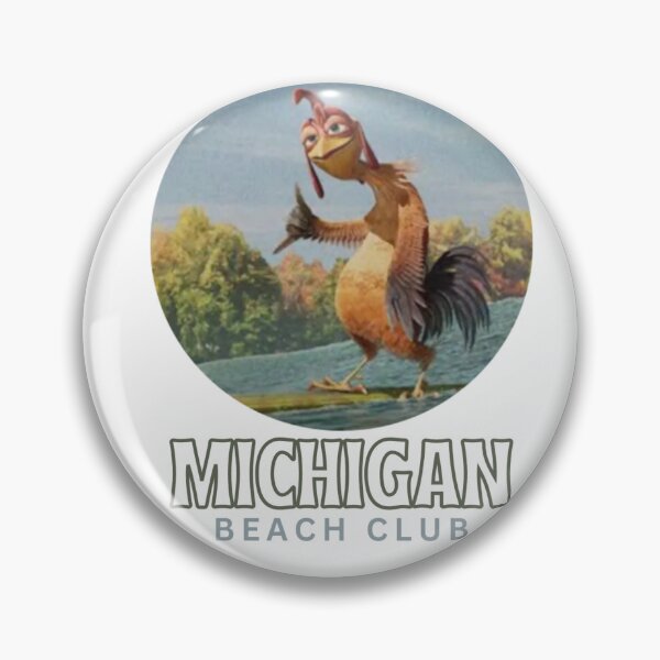 Item preview, chicken joe surf lake michigan designed and sold by soulsurferart.