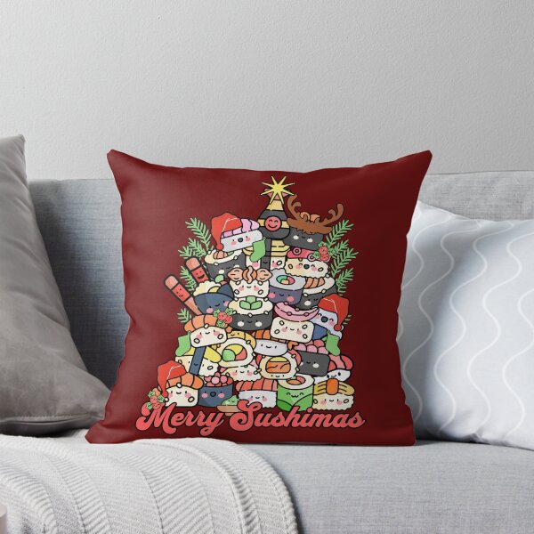 Item preview, Merry Sushimas Sushi Christmas designed and sold by HolidayBug.