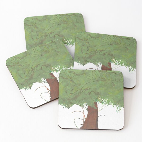 Item preview, UniquelyLaurel, green tree art designed and sold by UniquelyLaurel.