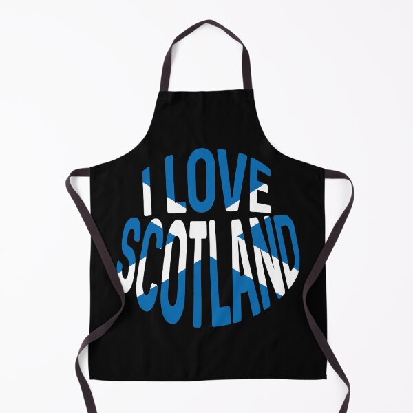 Item preview, I LOVE SCOTLAND Saltire Typography Design designed and sold by MacPean.