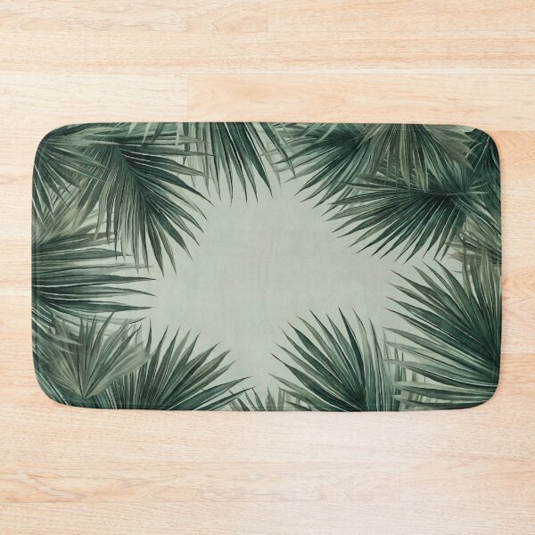 Item preview, Tropical Oasis Frame Green designed and sold by artsandsoul.