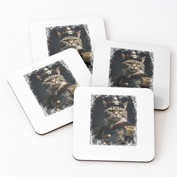 Item preview, Cat With Crown And Uniform designed and sold by sbachstroem.