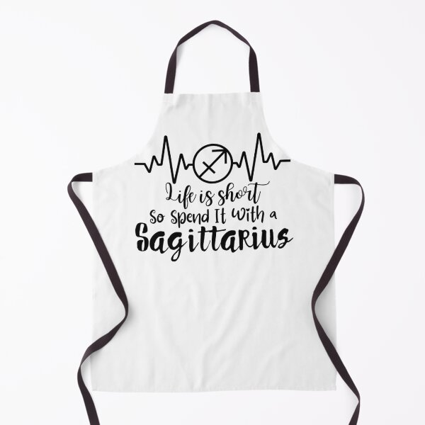 Item preview, Horoscope Sagittarius arrow Heartbeat Quote Life Is Short So Spend It With A Sagittarius designed and sold by Thevulcano.