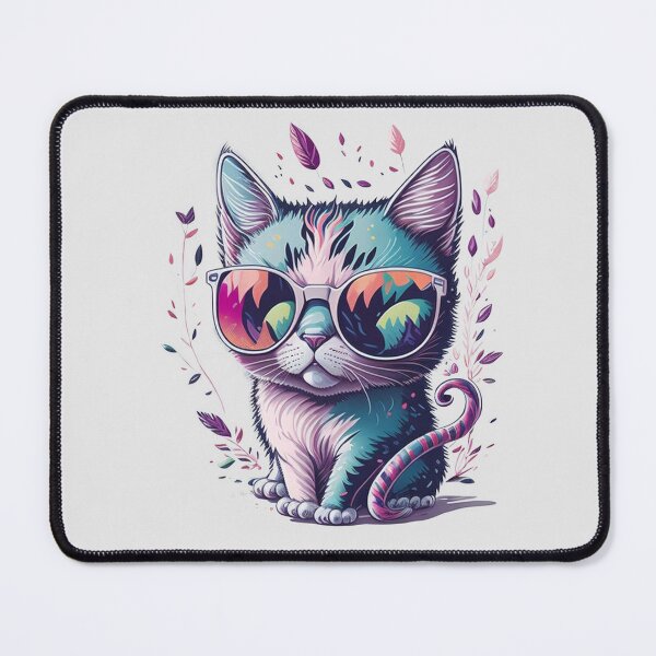 Item preview, Cat-tastic Fantasy Splash - Colorful Kitty designed and sold by hudaG.