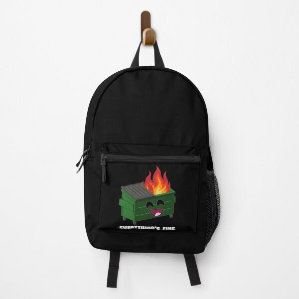 Item preview, Everything's Fine Funny Dumpster Fire  designed and sold by EwelelleDesign.