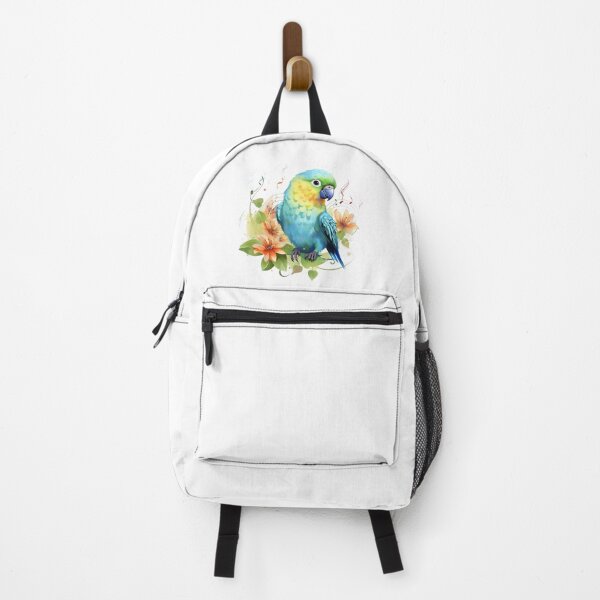 Item preview, Parrotlet in a Field of Flowers designed and sold by efkarose.