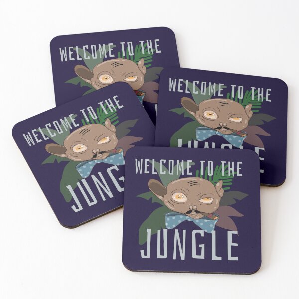 Item preview, Welcome to the Jungle. Tarsier monkey. designed and sold by La Loca.