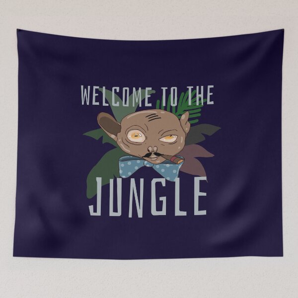 Item preview, Welcome to the Jungle. Tarsier monkey. designed and sold by La Loca.