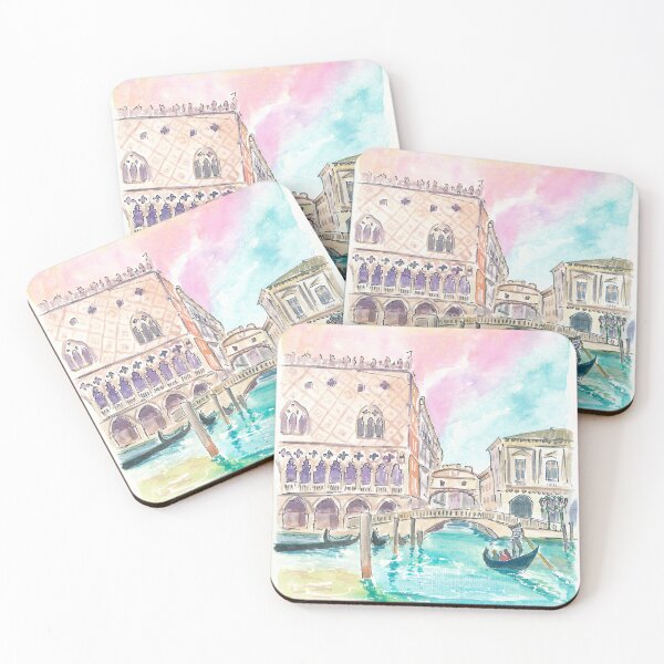 Item preview, Famous Bridge of Sighs in Venice Scene from Water designed and sold by artshop77.