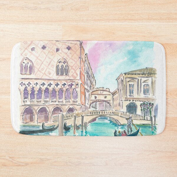 Item preview, Famous Bridge of Sighs in Venice Scene from Water designed and sold by artshop77.