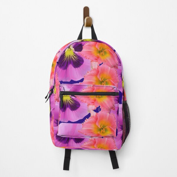 Item preview, PANSY PATTERN PINK DAY LILY FLORAL ART designed and sold by sharlesart.