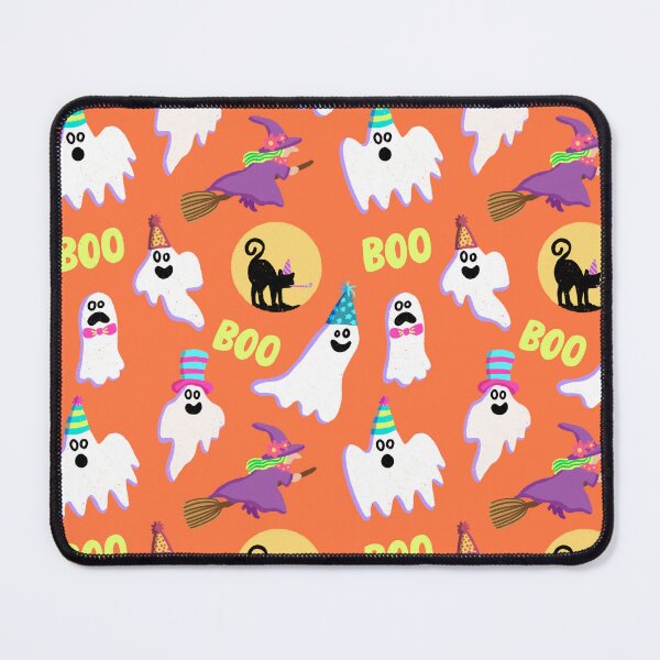 Artikelvorschau, Halloween-Geisterparty-Muster entworfen und verkauft von AlwaysBeColoring.