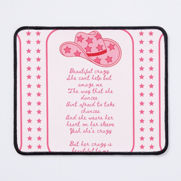 Item preview, Luke Combs - Beautiful Crazy - Lyric art  designed and sold by GirlWander12.