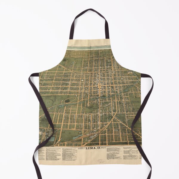 Item preview, Lima, Ohio (1892) designed and sold by allhistory.