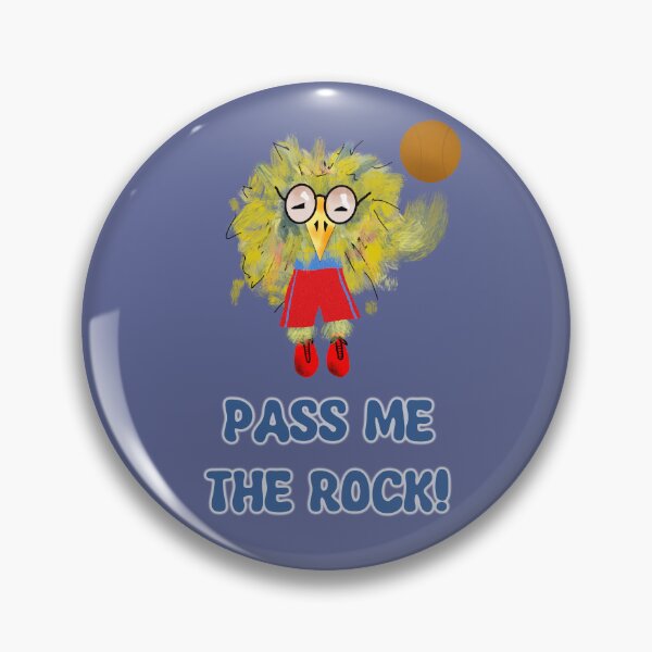 Item preview, Funny Bird - Pass Me the Rock! designed and sold by designs-by-ann.