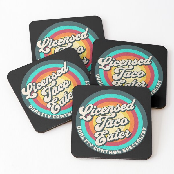 Item preview, Licensed Taco Eater: Quality Control Specialist ( Taco Humor ) designed and sold by Gilby-Designs.