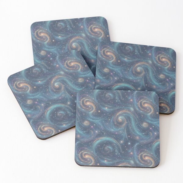 Item preview, Swirling galaxy  Seamless patterns  designed and sold by RocketArtInd.