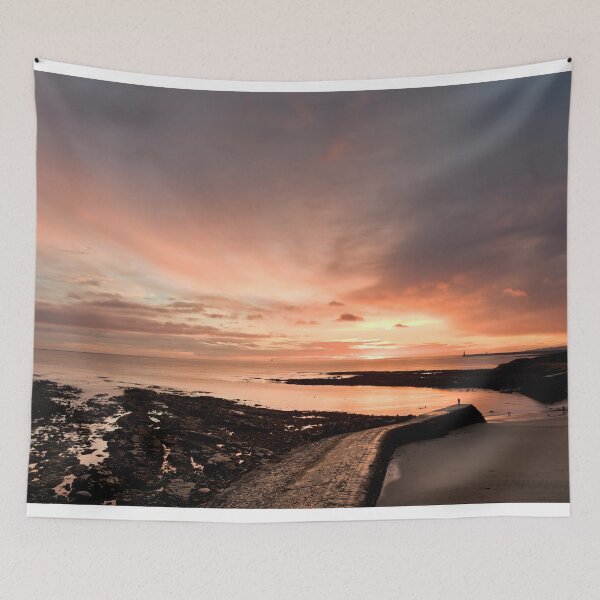 Item preview, Cullercoats Bay Sunrise - Panorama designed and sold by Violaman.