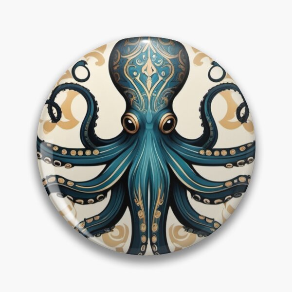 Item preview, octopus viking dessin designed and sold by Wilfried van Dokkumburg.