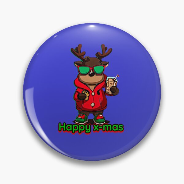 Item preview, reindeer eating cookies with cold chocolate designed and sold by ONIX23.