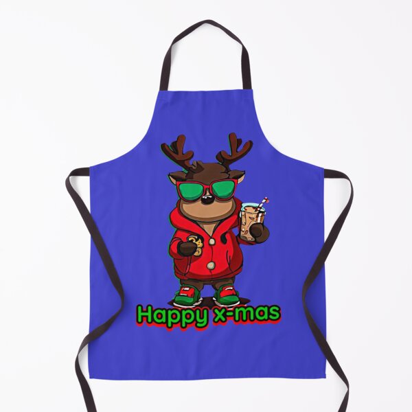 Item preview, reindeer eating cookies with cold chocolate designed and sold by ONIX23.