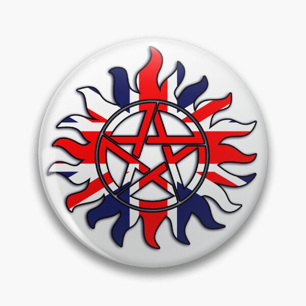 Item preview, Supernatural Anti Possession Symbol - Union Jack designed and sold by SOwenPhoto.