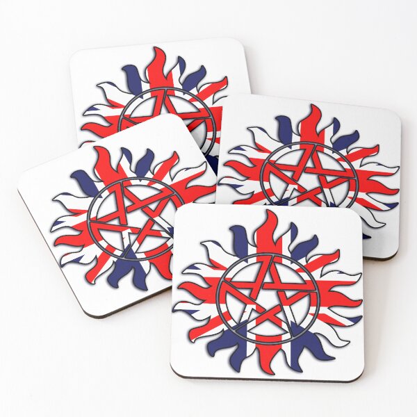 Item preview, Supernatural Anti Possession Symbol - Union Jack designed and sold by SOwenPhoto.
