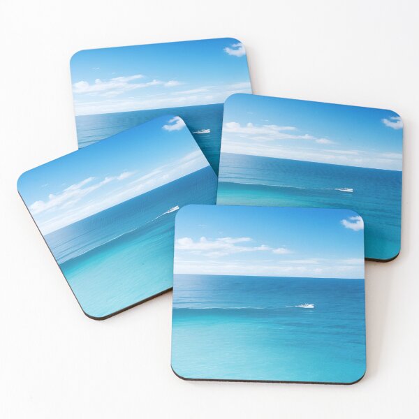 Item preview, calm blue ocean view designed and sold by denakh.