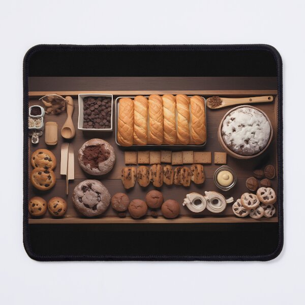 Item preview, Baked Goods of Bread, Cookies, and Muffins Artwork designed and sold by codestealth.