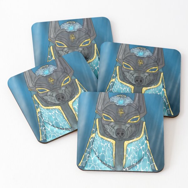 Item preview, Anubis mystic cave portrait  designed and sold by Amejade.