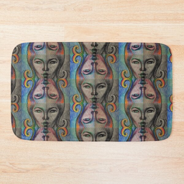 Item preview, Woman Face Drawing Colored Pencils Hand Made designed and sold by AlfiyaKircheva.
