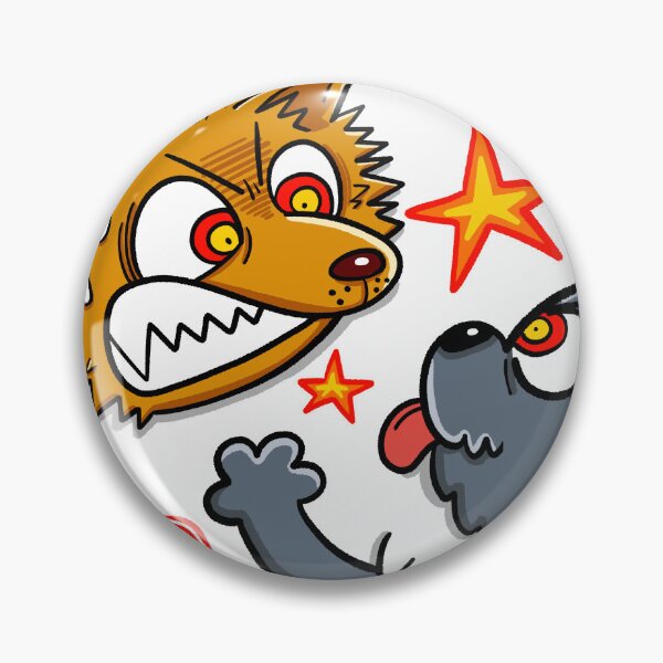 Item preview, Angry dogs they fight designed and sold by bubboboon.