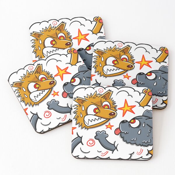 Item preview, Angry dogs they fight designed and sold by bubboboon.